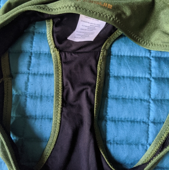 I⭐nsight Womens Size Medium Green Shiny Metallic Bikini Bottom - Picture 12 of 12